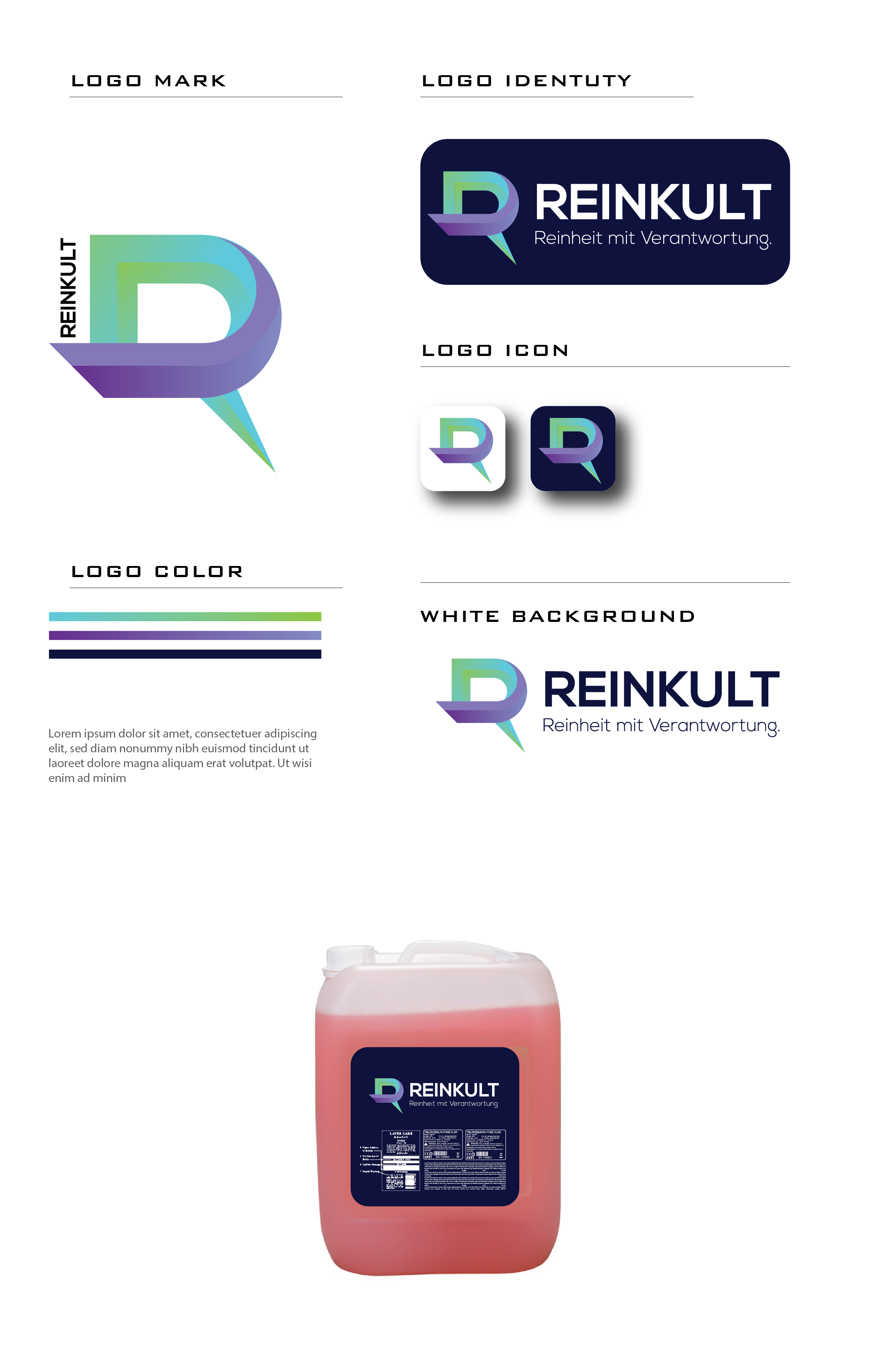 Logo Design by Walker Designer 2 for reinkult GmbH | Design #27622112