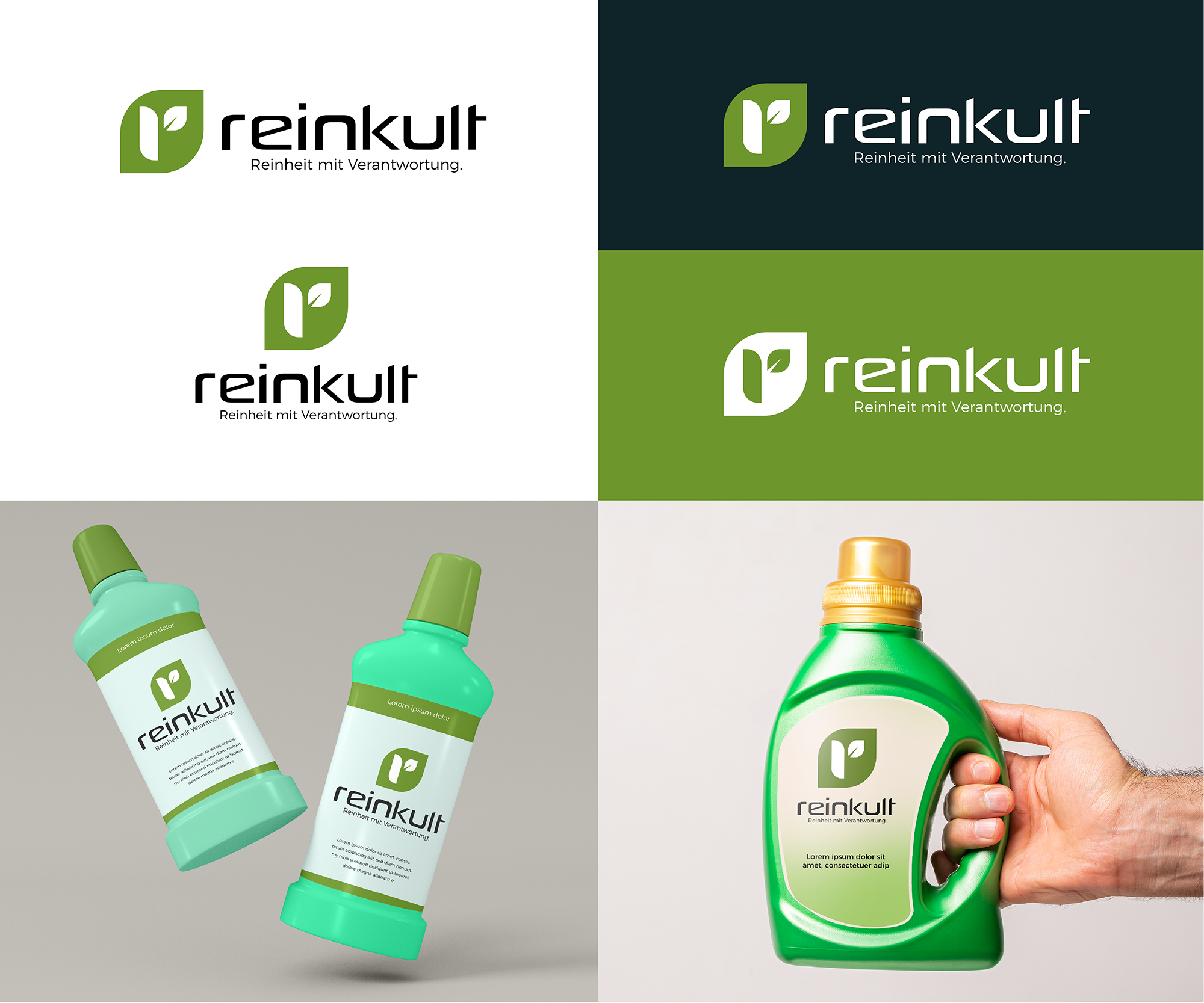 Logo Design by dennisdesigns for reinkult GmbH | Design #27712207