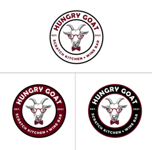Hungry Goat Scratch Kitchen & Wine Bar EST 2022 | Design de Logo par Birdcage