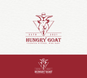 Logo Design by step forward 2 for Hungry Goat LLC  | Design: #27625437