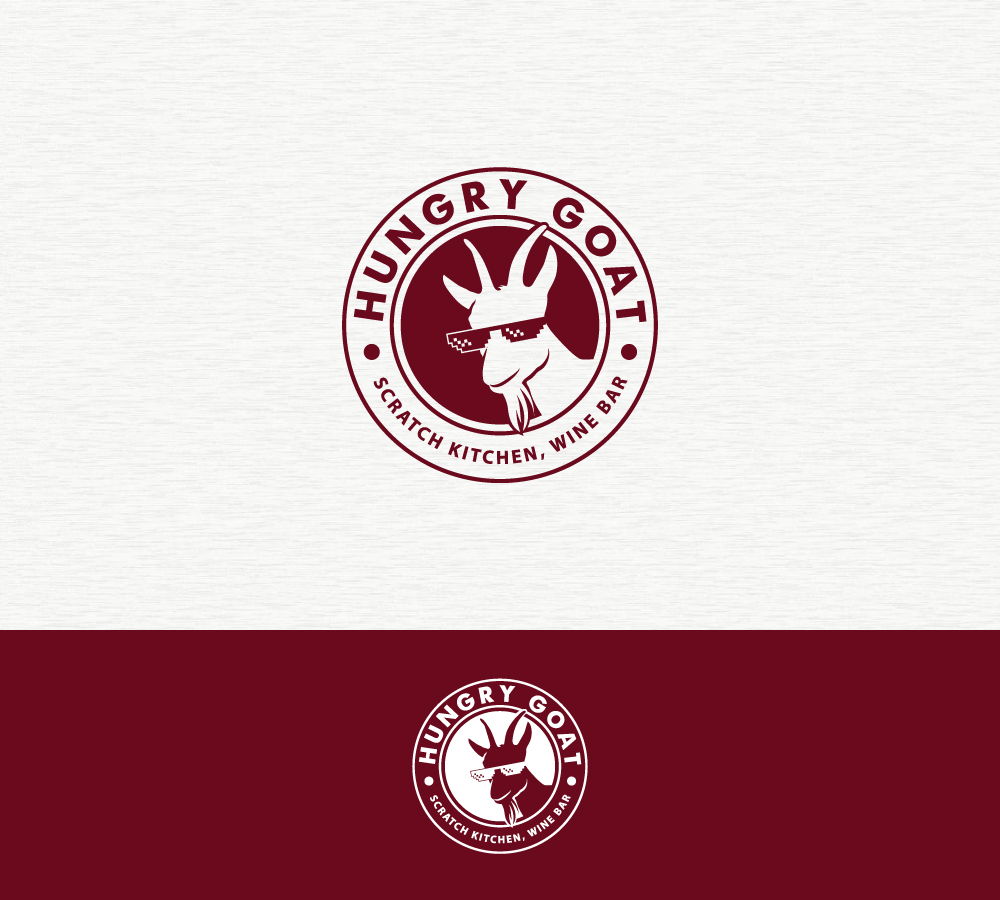 Logo Design by step forward 2 for Hungry Goat LLC  | Design #27631344