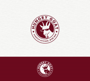 Logo Design by step forward 2 for Hungry Goat LLC  | Design: #27631344
