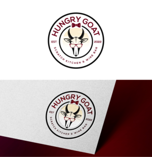 Logo Design by Yummy Art for Hungry Goat LLC  | Design: #27645682