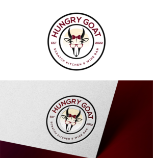 Logo Design by Yummy Art for Hungry Goat LLC  | Design: #27645683