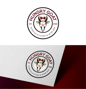 Logo Design by Yummy Art for Hungry Goat LLC  | Design: #27645684