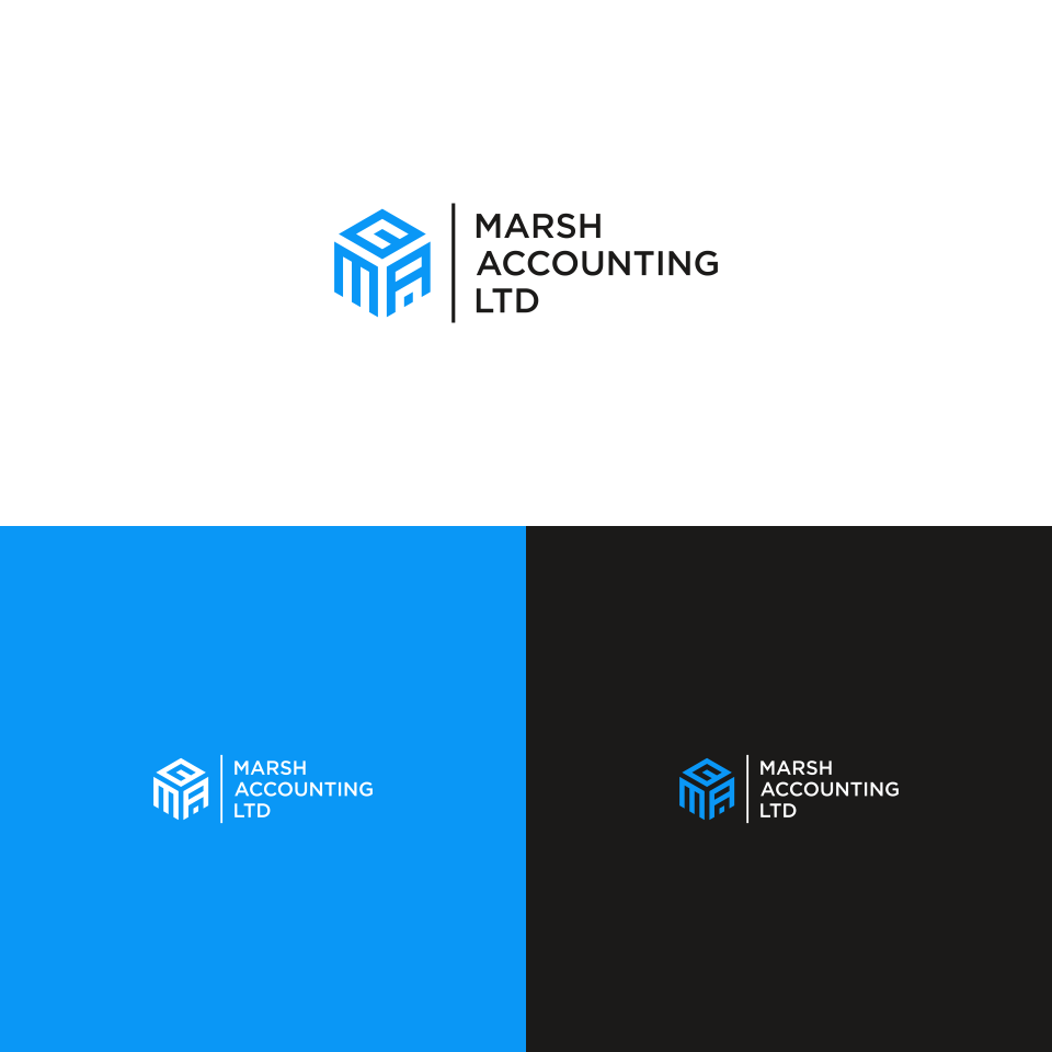 Logo- und Visitenkarten-Design von jinbai für Marsh Accounting Ltd | Design #27627908