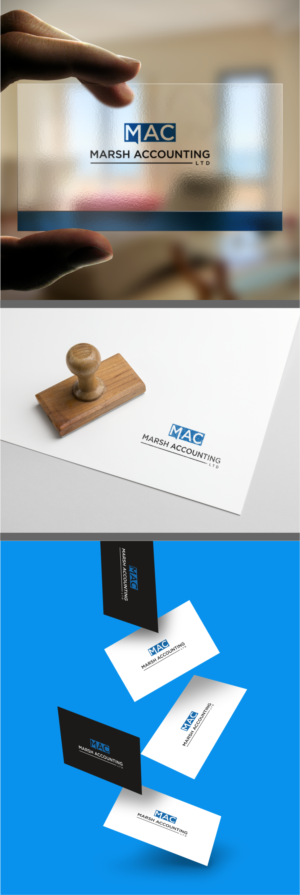 Logo- und Visitenkarten-Design von jinbai für Marsh Accounting Ltd | Design: #27633290
