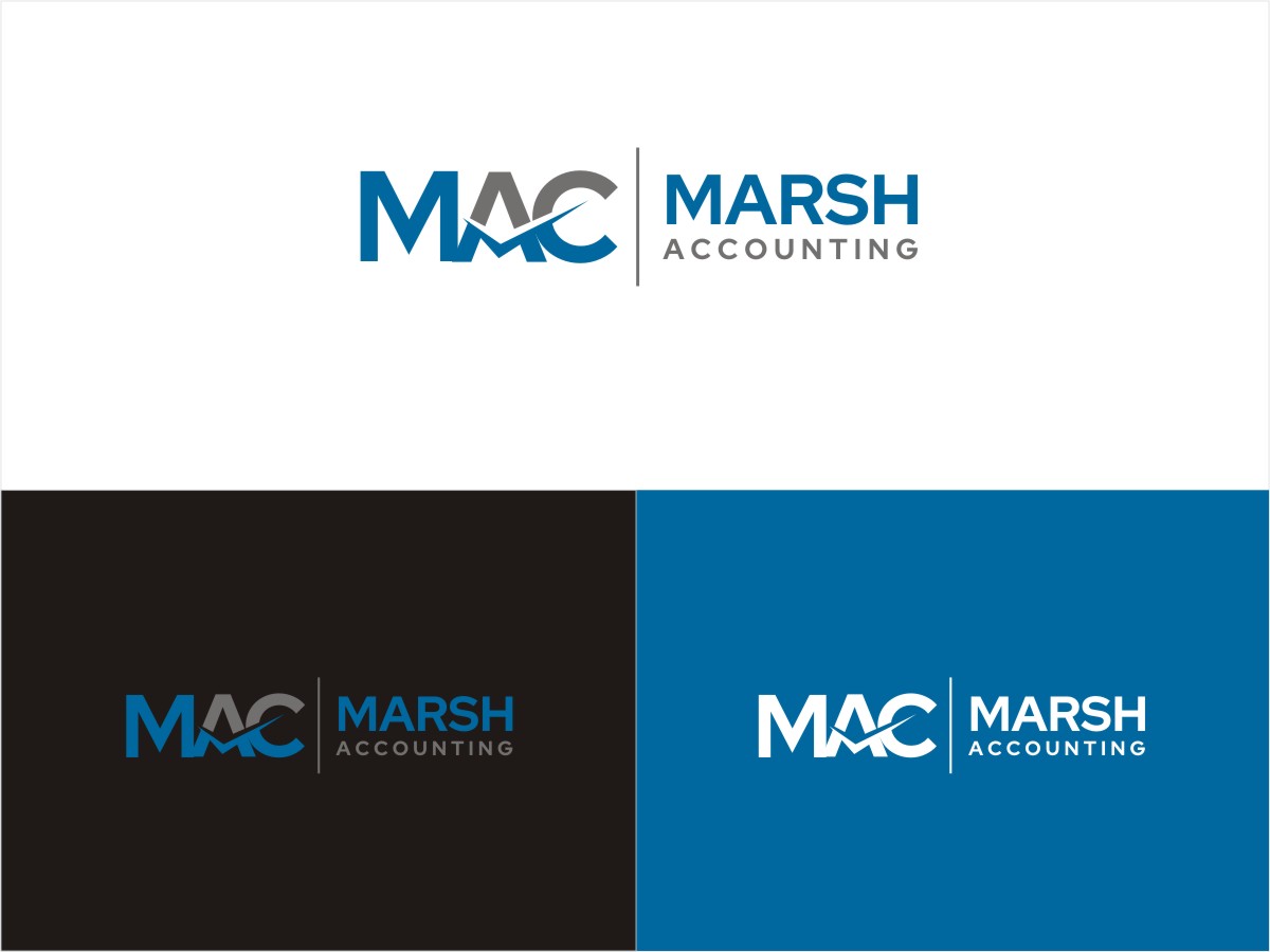Logo- und Visitenkarten-Design von creative Sujsa für Marsh Accounting Ltd | Design #27655353