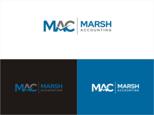 Logo- und Visitenkarten-Design von creative Sujsa für Marsh Accounting Ltd | Design: #27655353