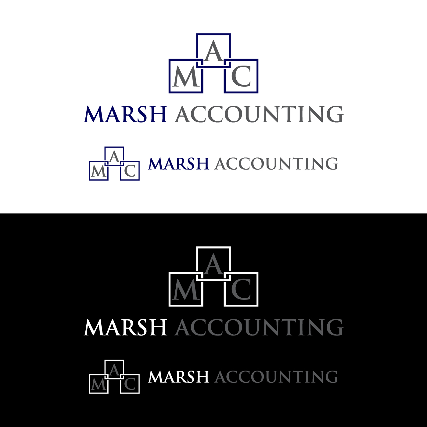 Logo- und Visitenkarten-Design von sangeloenriquez für Marsh Accounting Ltd | Design #27626440