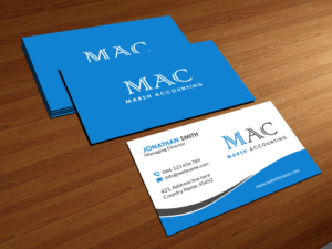 Logo- und Visitenkarten-Design von Creations Box 2015 für Marsh Accounting Ltd | Design: #27632345
