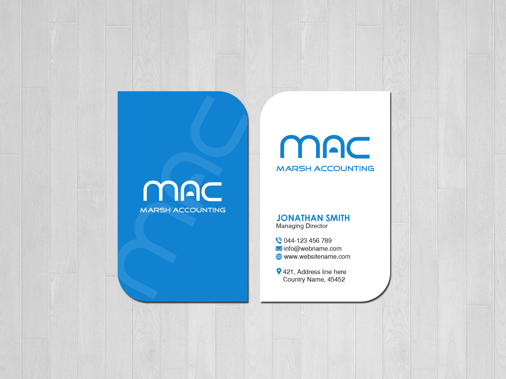 Design de Logo et Carte de Visite par Creations Box 2015 pour Marsh Accounting Ltd | Design #27632376