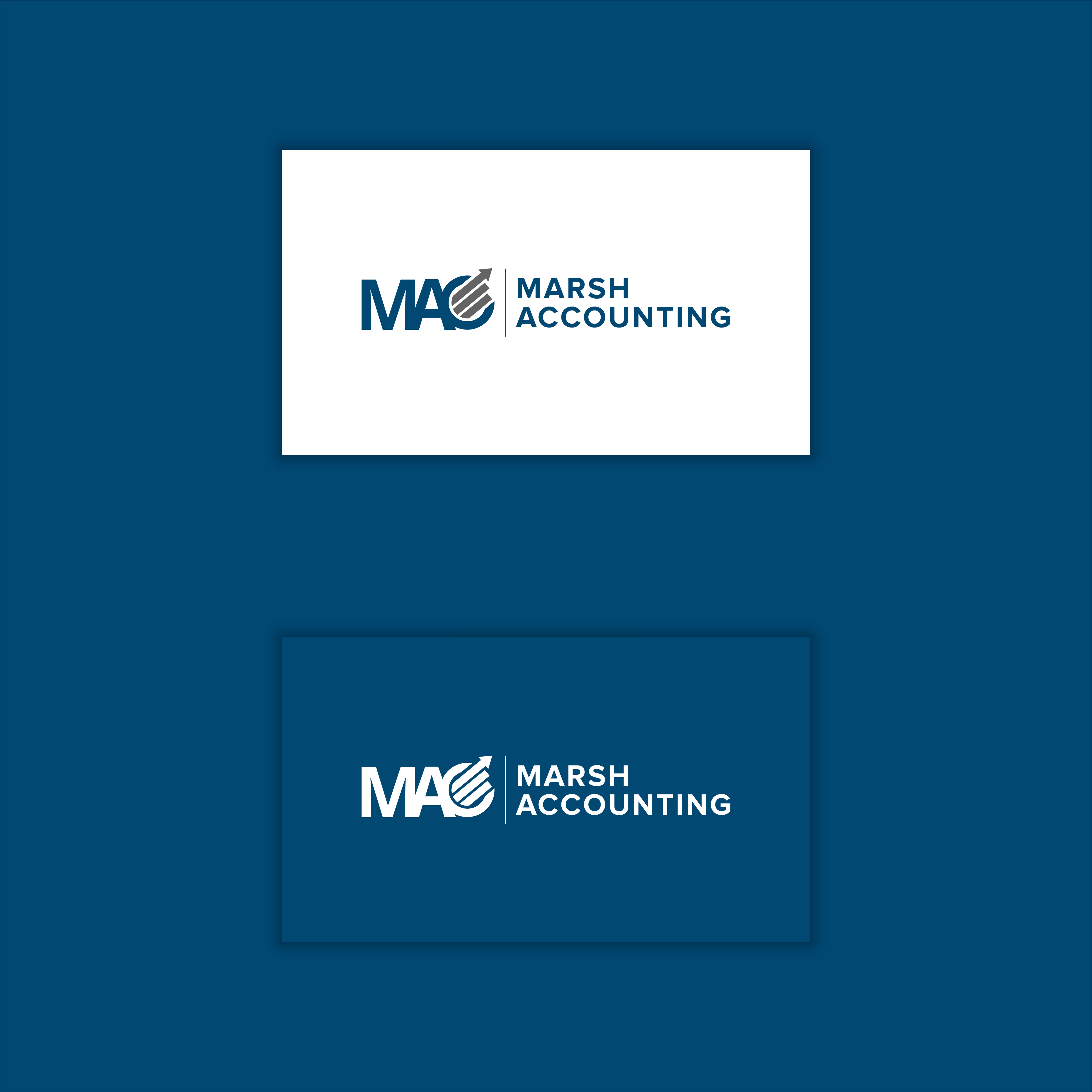 Logo and Business Card Design by achil78 for Marsh Accounting Ltd | Design #27625212