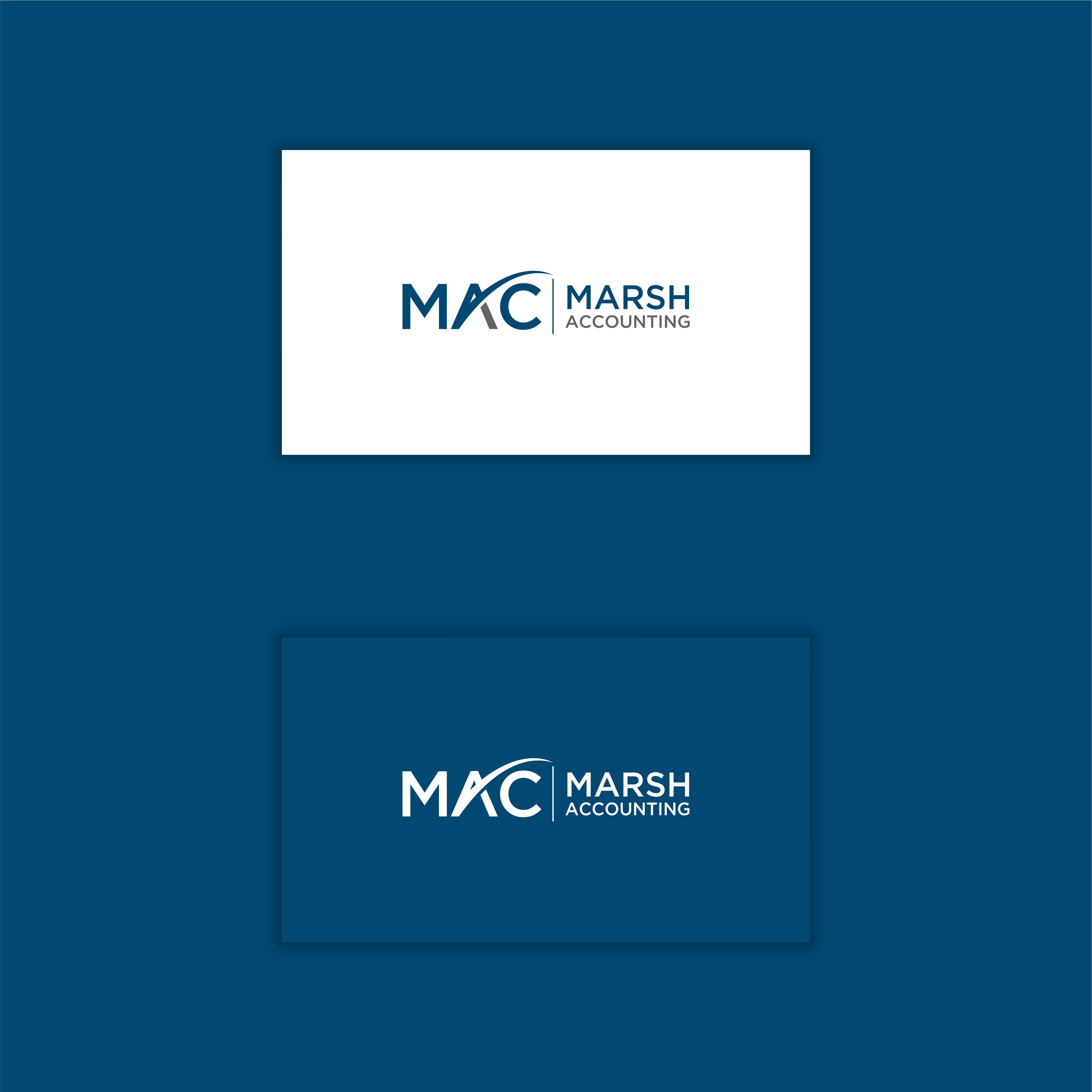 Logo and Business Card Design by achil78 for Marsh Accounting Ltd | Design #27653005