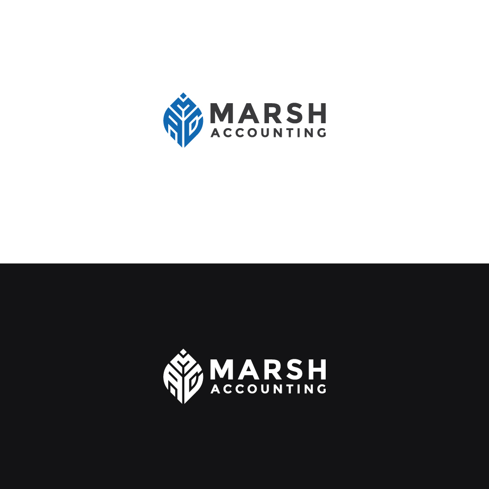 Logo- und Visitenkarten-Design von R.design für Marsh Accounting Ltd | Design #27627406