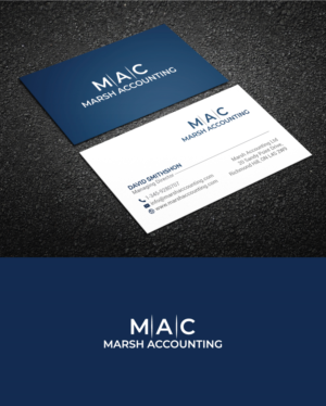 Logo- und Visitenkarten-Design von R.design für Marsh Accounting Ltd | Design: #27632044