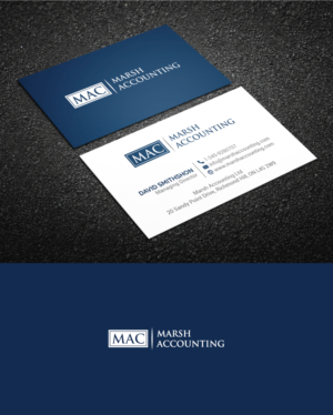 Logo- und Visitenkarten-Design von R.design für Marsh Accounting Ltd | Design: #27632134