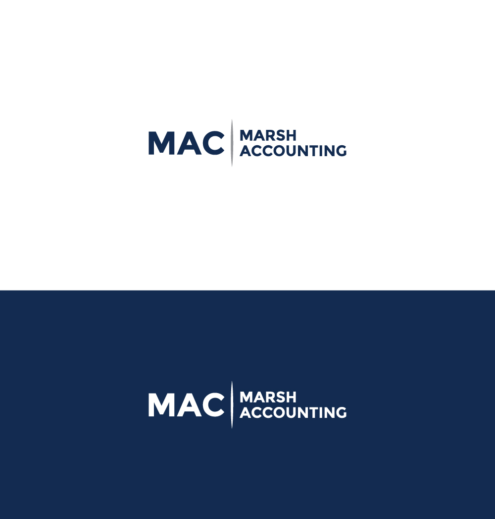 Logo and Business Card Design by R.design for Marsh Accounting Ltd | Design #27632315