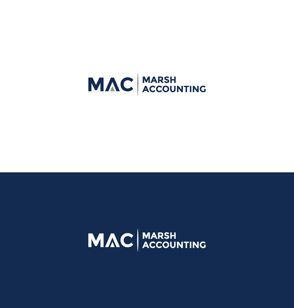 Logo and Business Card Design by R.design for Marsh Accounting Ltd | Design #27632340