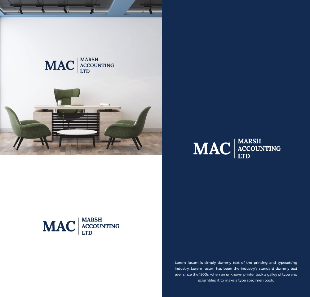 Logo- und Visitenkarten-Design von R.design für Marsh Accounting Ltd | Design #27657401