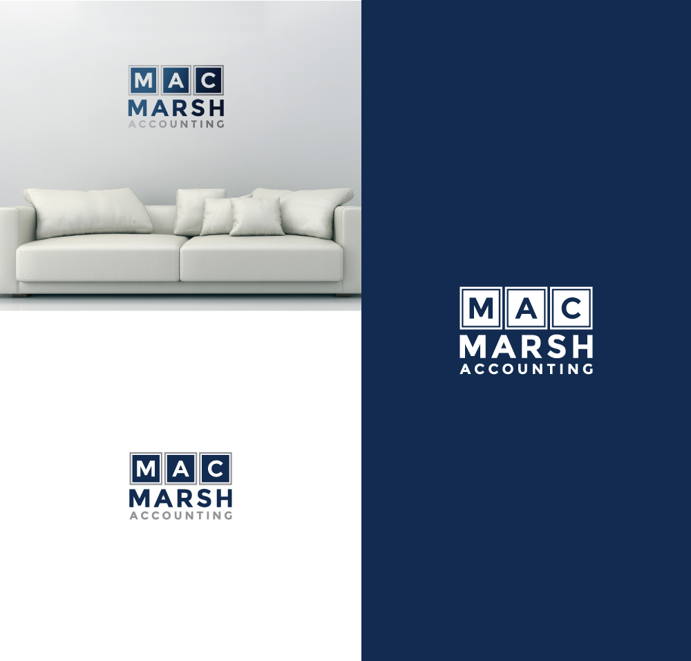 Logo and Business Card Design by R.design for Marsh Accounting Ltd | Design #27658179