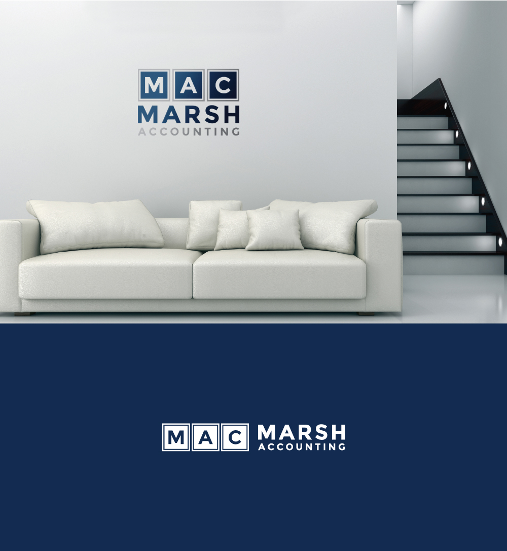 Logo and Business Card Design by R.design for Marsh Accounting Ltd | Design #27658208