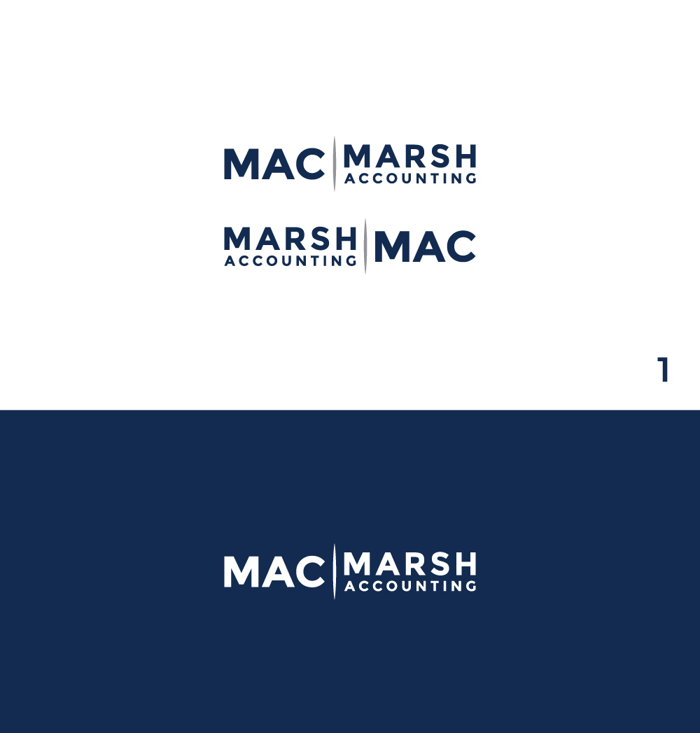 Logo and Business Card Design by R.design for Marsh Accounting Ltd | Design #27726546