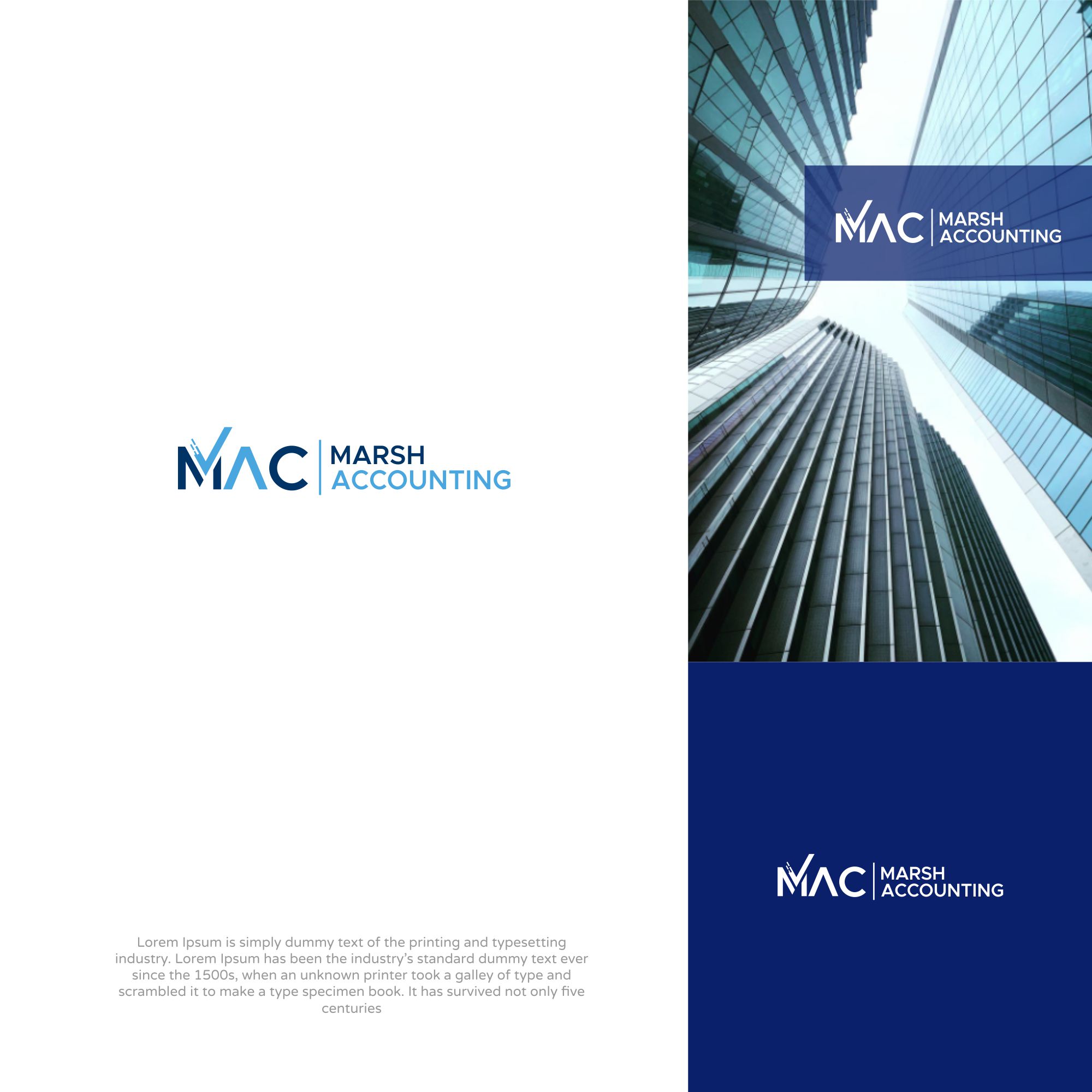Logo- und Visitenkarten-Design von 92logo für Marsh Accounting Ltd | Design #27630307