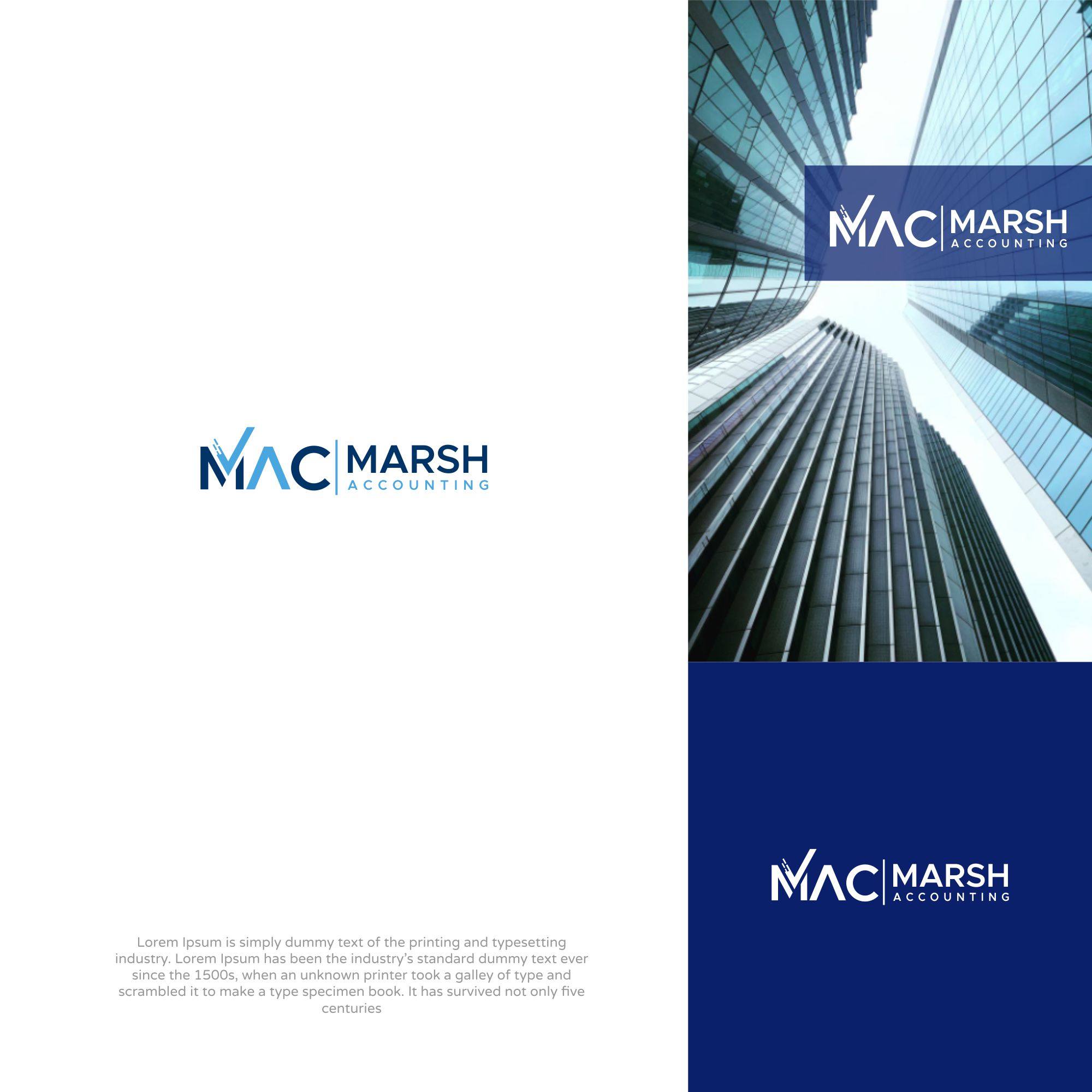 Logo- und Visitenkarten-Design von 92logo für Marsh Accounting Ltd | Design #27630308