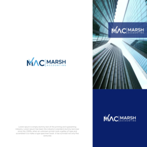 Logo- und Visitenkarten-Design von 92logo für Marsh Accounting Ltd | Design: #27630308