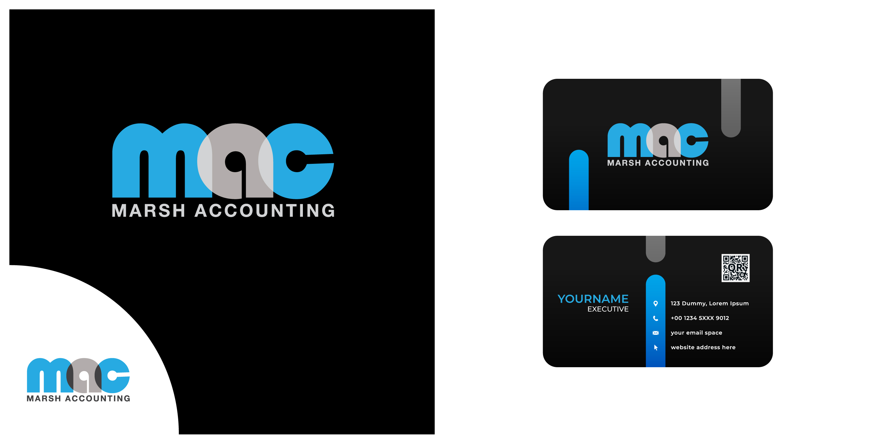 Diseño de Logo y Tarjeta de Presentación por Remonis.co para Marsh Accounting Ltd | Diseño #27624538