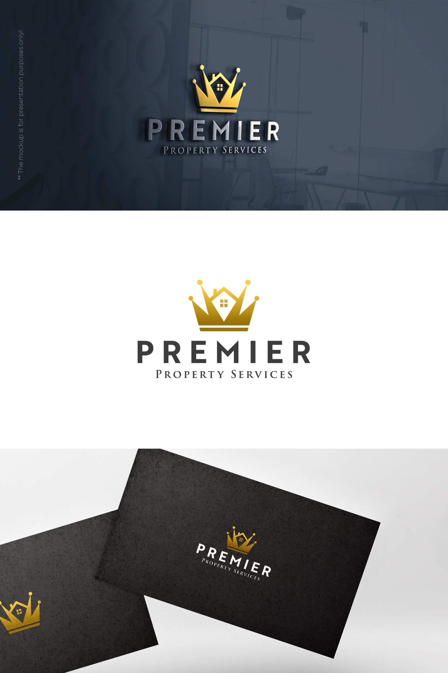 Logo-Design von Modeform für Premier Property Services WA  | Design #27626377