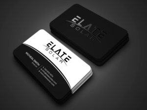 Business Card Design by RENEXIT for Elate Solar | Design: #27637932