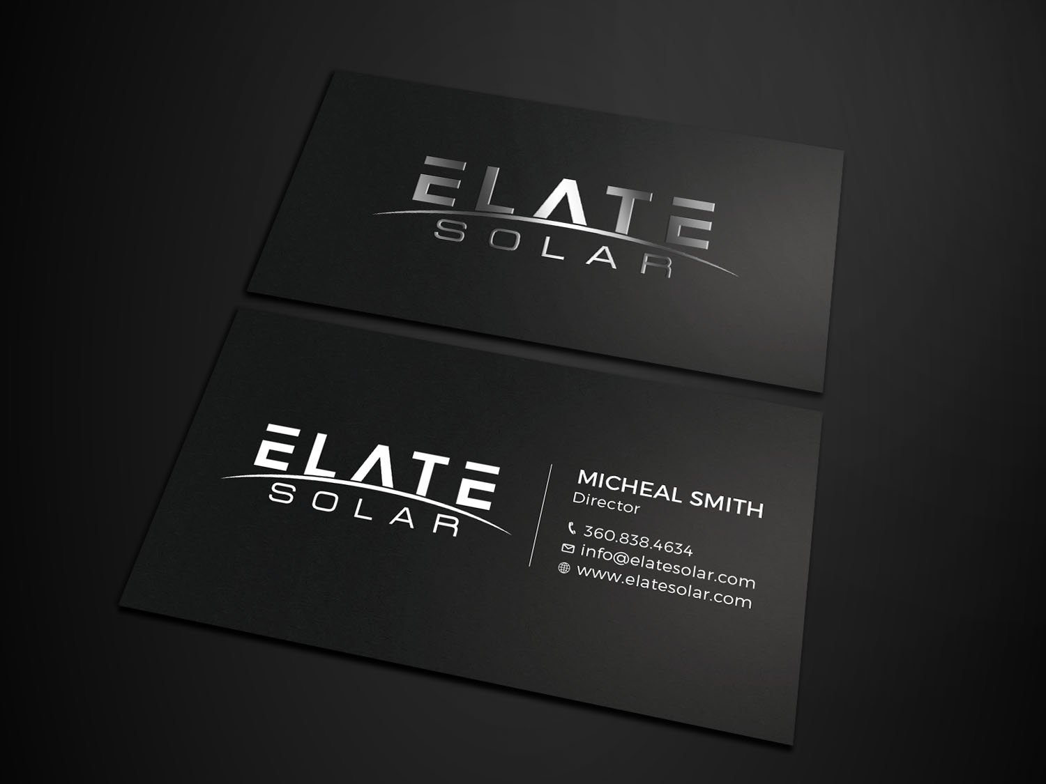 Diseño de Tarjeta de Presentación por RENEXIT para Elate Solar | Diseño #27637938