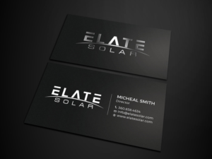 Business Card Design by RENEXIT for Elate Solar | Design: #27637938