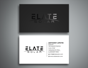 Design de Carte de Visite par Cretive Moon pour Elate Solar | Design #27625658