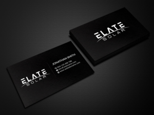 Design de Carte de Visite par Creations Box 2015 pour Elate Solar | Design : #27626549