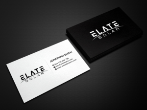 Design de Carte de Visite par Creations Box 2015 pour Elate Solar | Design : #27626551