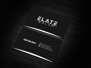 Design de Carte de Visite par Creations Box 2015 pour Elate Solar | Design : #27629495