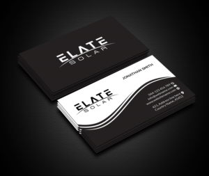 Design de Carte de Visite par Creations Box 2015 pour Elate Solar | Design : #27629496