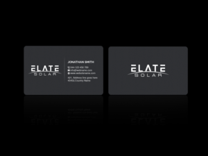 Business Card Design by Creations Box 2015 for Elate Solar | Design: #27629512
