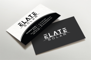 Design de Carte de Visite par Pictorial pour Elate Solar | Design #27630806