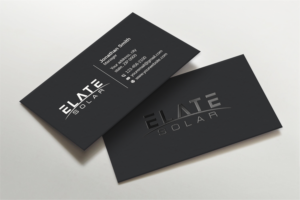 Business Card Design by LAXMI DESIGNHUB for Elate Solar | Design: #27630808