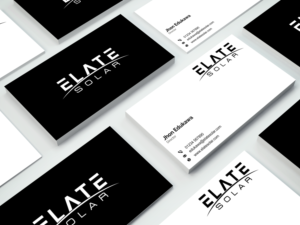 Business Card Design by vintana for Elate Solar | Design: #27656480