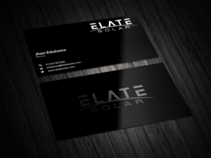 Business Card Design by vintana for Elate Solar | Design: #27656503