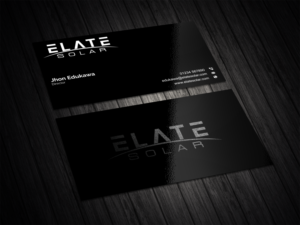 Business Card Design by vintana for Elate Solar | Design: #27656505