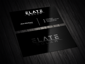 Business Card Design by vintana for Elate Solar | Design: #27656515