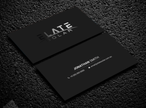 Design de Carte de Visite par Bold Pixels pour Elate Solar | Design : #27633043