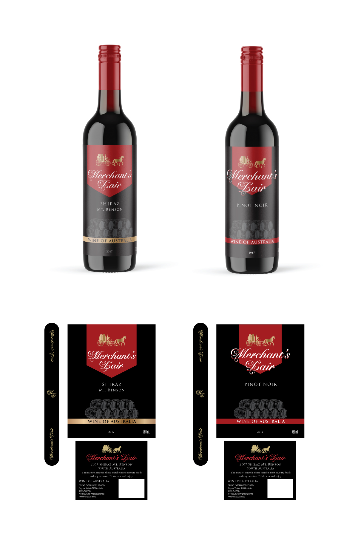 Label Design by Sergio Coelho for this project | Design #27634764