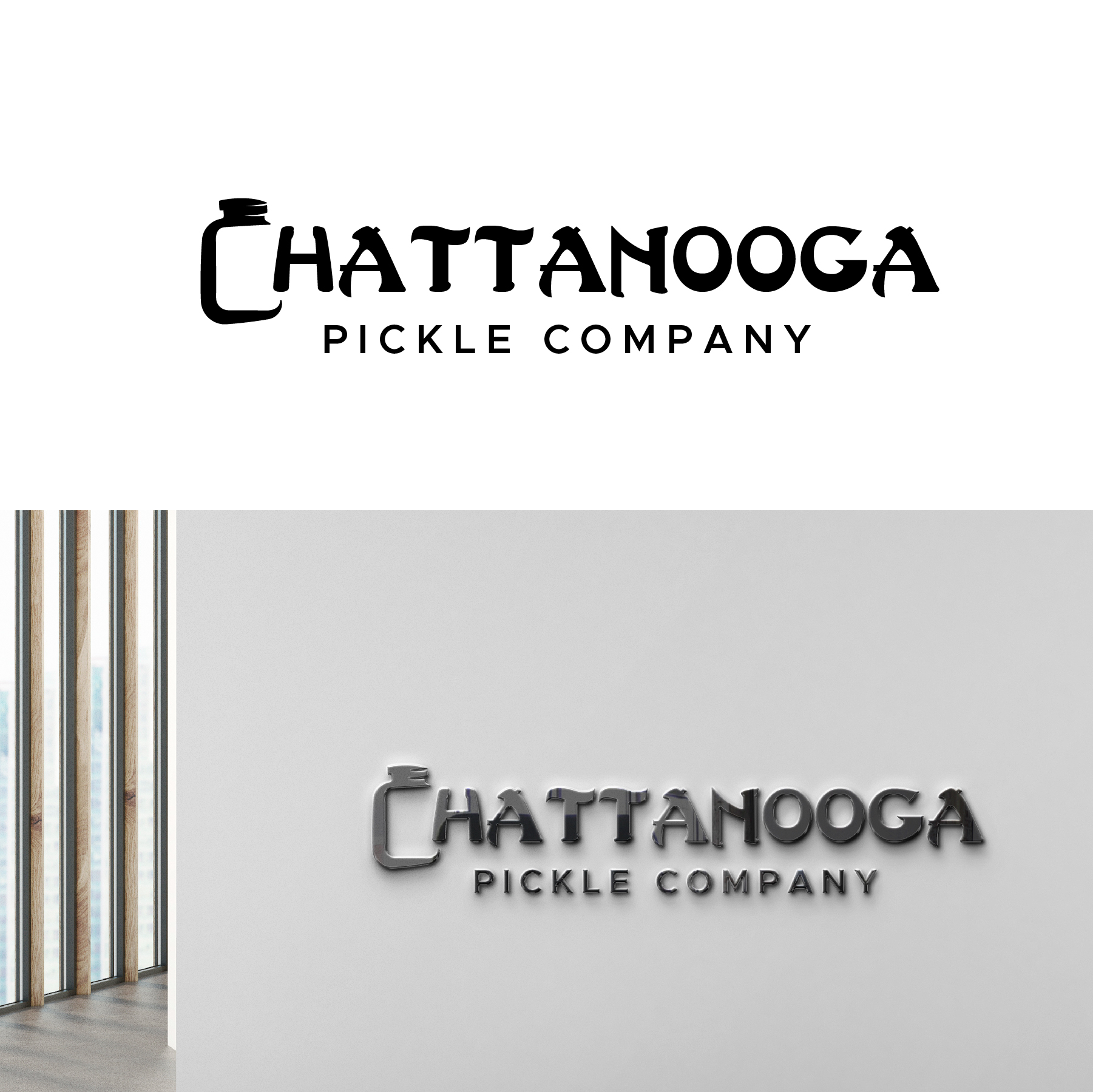 Logo-Design von ZeneFashions für Chattanooga Pickle Company  | Design #27636276